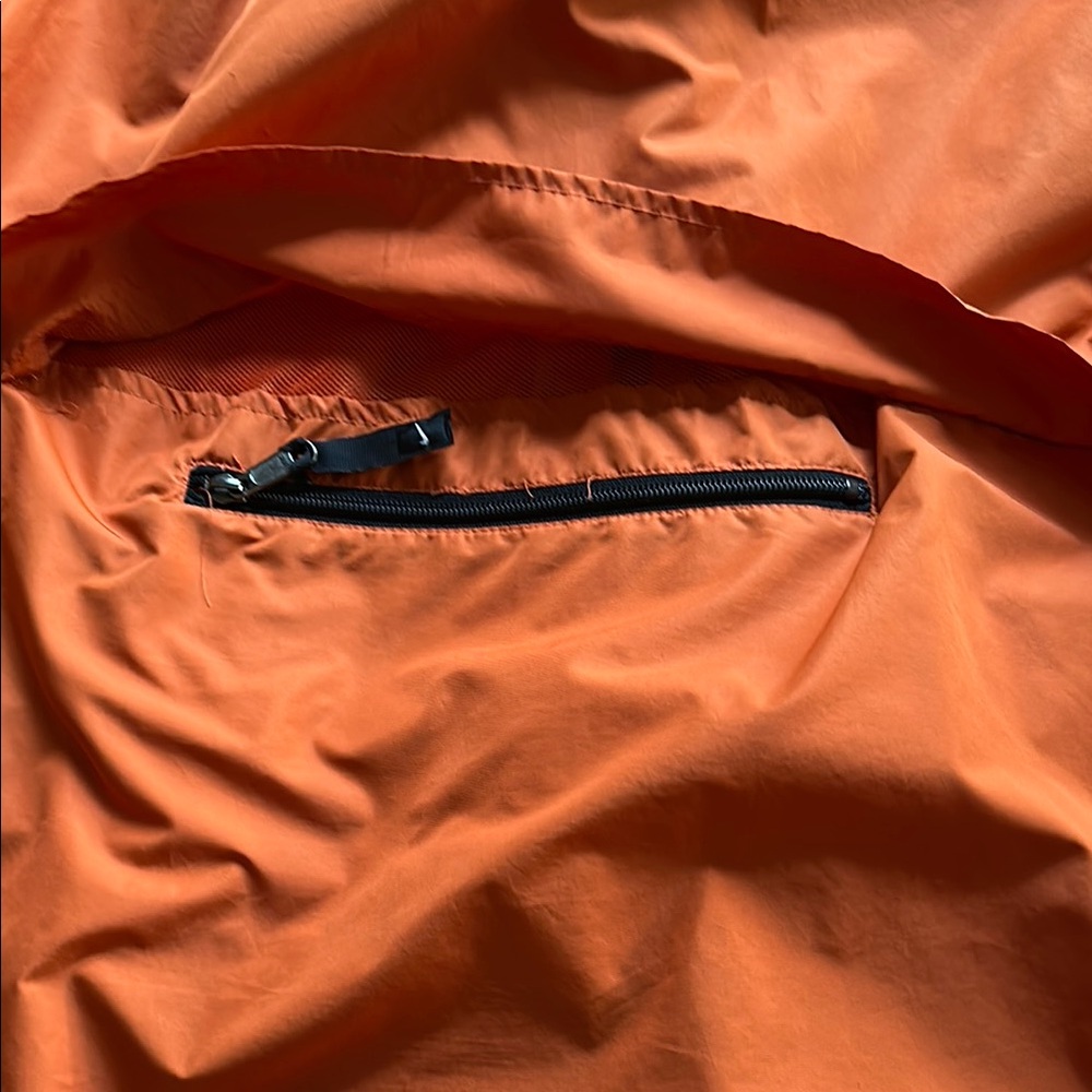 Nike Bright Orange Packable Jacket - image 4